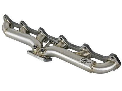 aFe Twisted Steel Header Turbo Manifold (T4) 98.5-02 Dodge Diesel Trucks L6 5.9L (td) aFe