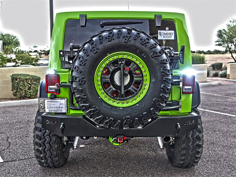 Rigid Industries Jeep JK - Tail light kit - SRM on Passenger Side Tail Light. - eliteracefab.com