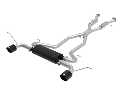 aFe Vulcan Series 2.5in 304SS Cat-Back Exhaust 11-20 Jeep Grand Cherokee (WK2) 5.7L w/ Black Tips aFe