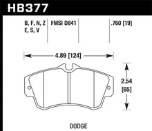 Load image into Gallery viewer, Hawk Performance HPS 5.0 Front Brake Pads - HB377B.760