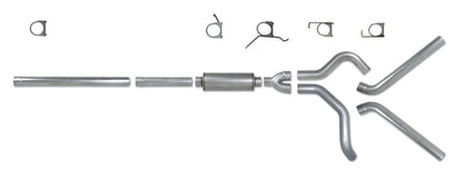 Diamond Eye KIT 4in CB DUAL AL: 2004.5-2007.5 DODGE CUMMINS 600 Diamond Eye Performance