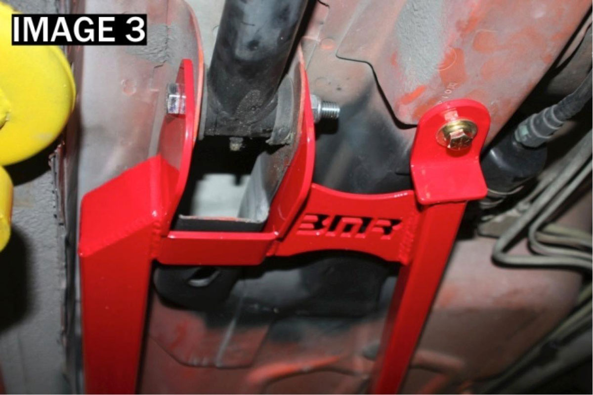 BMR CAMARO SUBFRAME CONNECTORS 4-POINT BOLT-ON RED (1993-2002) - eliteracefab.com