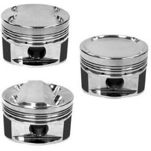 MANLEY 632202CE-4 Piston Kit Set (04+ Subaru WRX/STI EH257 99.75mm Bore +.25mm Size 8.5:1 Dish Extreme Duty) Manley Performance