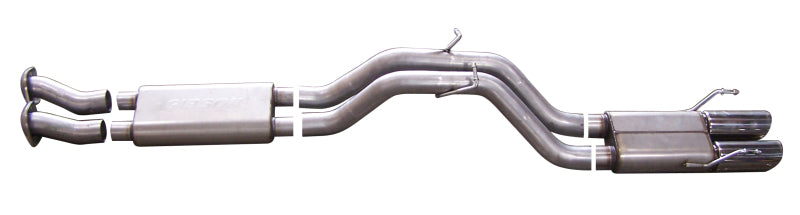 Gibson 06-10 Jeep Grand Cherokee SRT8 6.1L 3in Cat-Back Dual Exhaust - Aluminized - eliteracefab.com