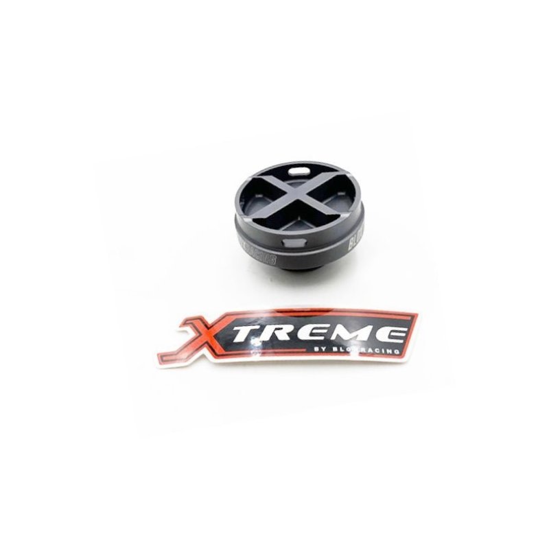 BLOX Racing Xtreme Line Billet Honda Oil Cap - Gun Metal - eliteracefab.com