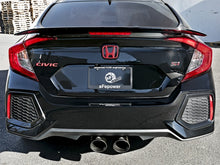 Load image into Gallery viewer, aFe Takeda 3in 304 SS Cat-Back Exhaust System w/ Black Tips 2017+ Honda Civic Si (4dr) I4 1.5L (t) - eliteracefab.com