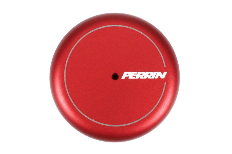 Perrin 2015+ Subaru WRX/STI Oil Filter Cover - Red - eliteracefab.com