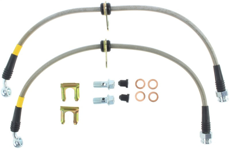 STOPTECH 13-13 HONDA CIVIC EX REAR SS BRAKE LINES, 950.40519 - eliteracefab.com