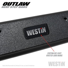 Load image into Gallery viewer, Westin 2020 Jeep Gladiator Outlaw Nerf Step Bars - Textured Black - eliteracefab.com