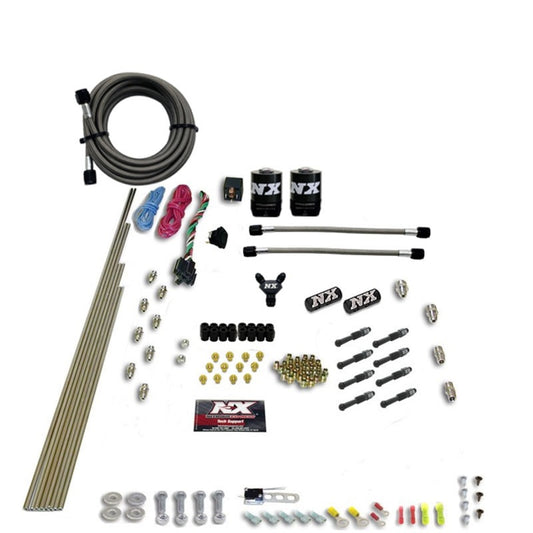 Nitrous Express 8 Cyl Dry Direct Port, 2 Solenoids, No Bottle (200-600 HP Jetting) - 93006-00