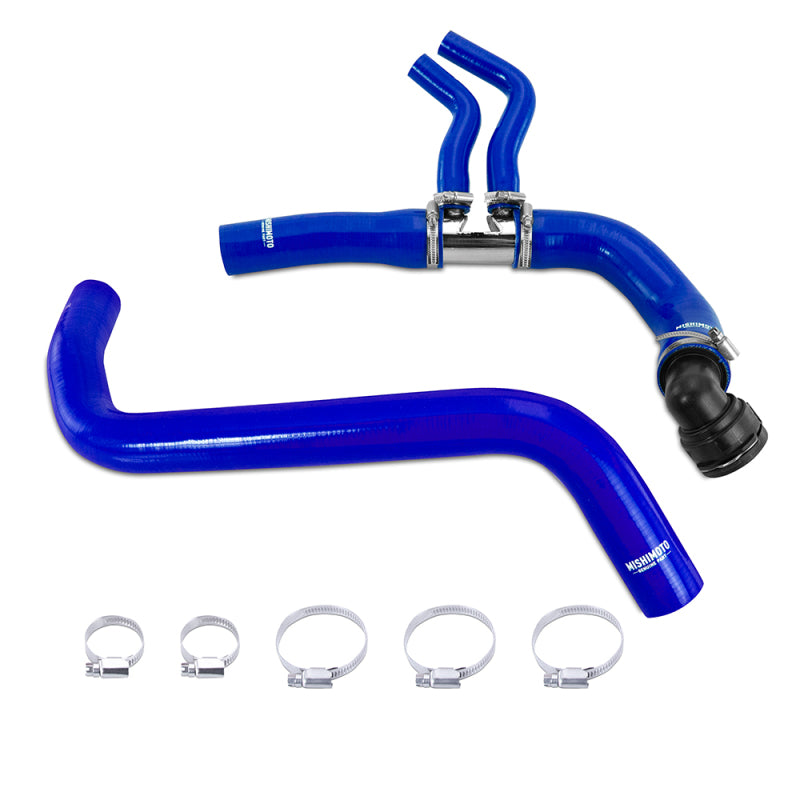 Mishimoto 11-14 Ford F-150 3.5L EcoBoost / 2.7L V6 Silicone Coolant Hose Kit - Blue - eliteracefab.com