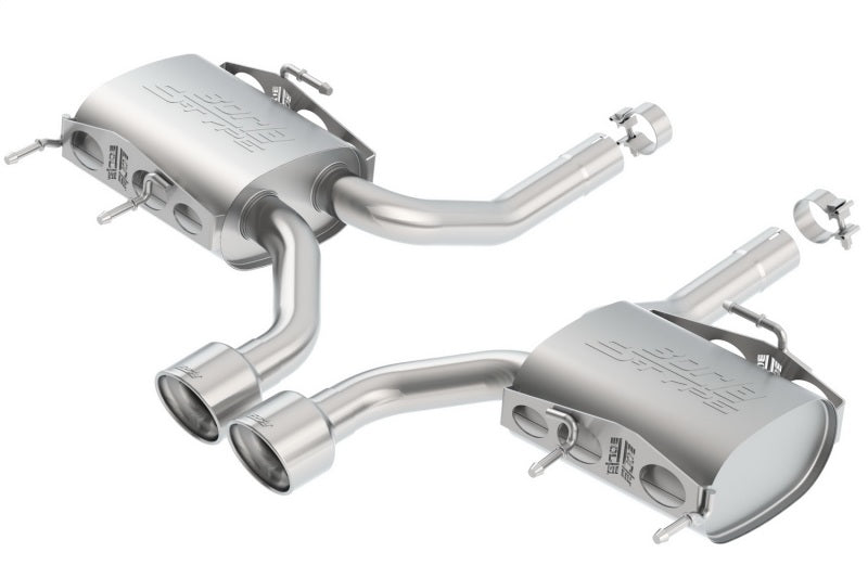 Borla 11-15 Cadillac CTS V Coupe 6.2L 8 cyl SS, S Type Exhaust (rear section only) - eliteracefab.com