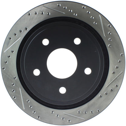 StopTech Slotted & Drilled Sport Brake Rotor Stoptech