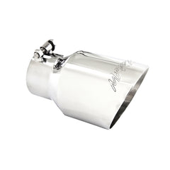 MBRP Universal Tip 4.5in O.D. Dual Wall Angled 3in inlet 8in length T304 - eliteracefab.com