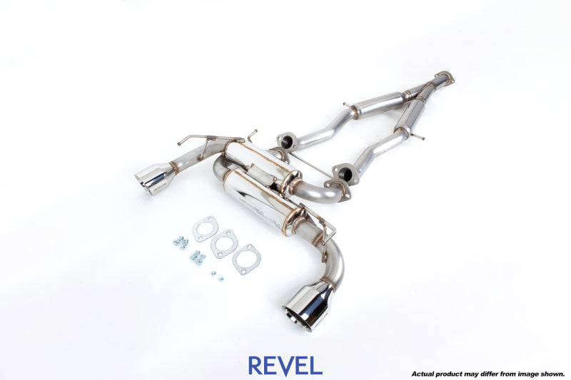 Revel Medallion Touring-S Catback Exhaust - Dual Muffler 09-12 Nissan 370Z - eliteracefab.com