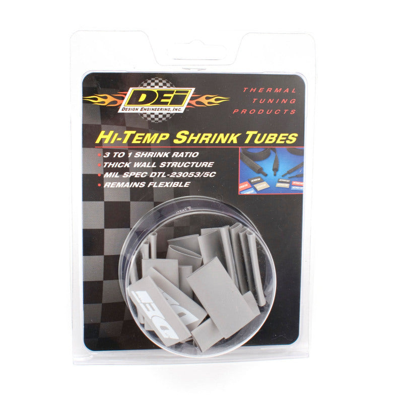 DEI Hi-Temp Shrink Tube 12mm x 1.5in - Gray DEI