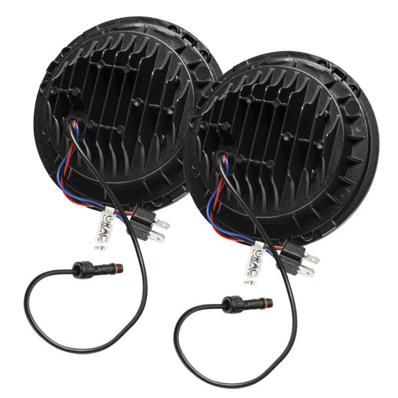 Oracle Jeep Wrangler JL/Gladiator JT 7in. High Powered LED Headlights (Pair) - Dynamic - Dynamic - eliteracefab.com