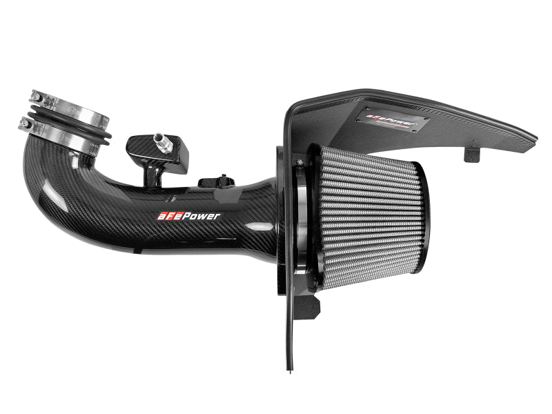 aFe Track Series Carbon Fiber Pro Dry S AIS - 16-19 Chevrolet Camaro SS V8-6.2L - eliteracefab.com