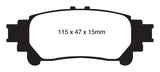 EBC GreenStuff Rear Brake Pads - DP61850