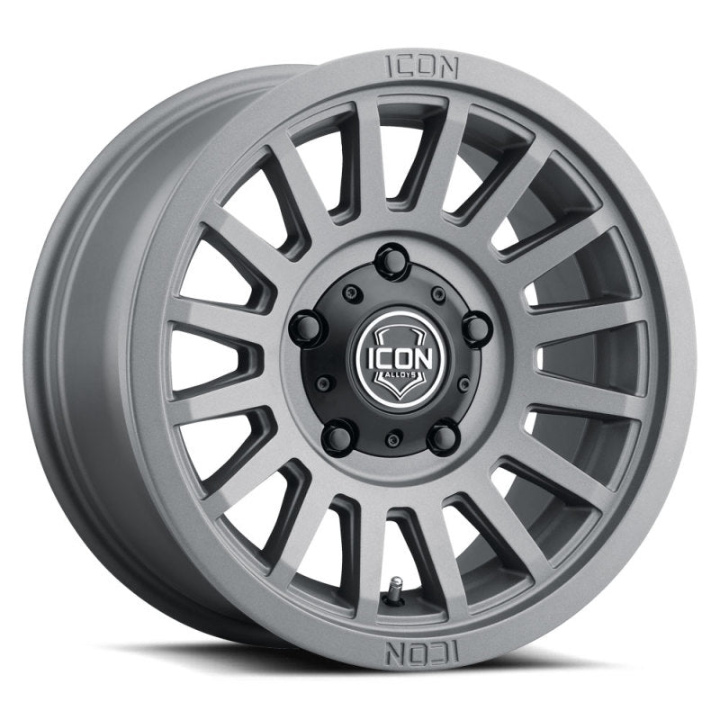 ICON Recon SLX 17x8.5 6x135 6mm Offset 5in BS 87.1mm Bore Charcoal Wheel ICON