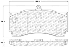 Load image into Gallery viewer, STOPTECH PERFORMANCE BRAKE PADS, 309.12471 - eliteracefab.com