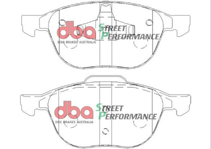 DBA Street Performance Front Brake Pads - DB1679SP DBA