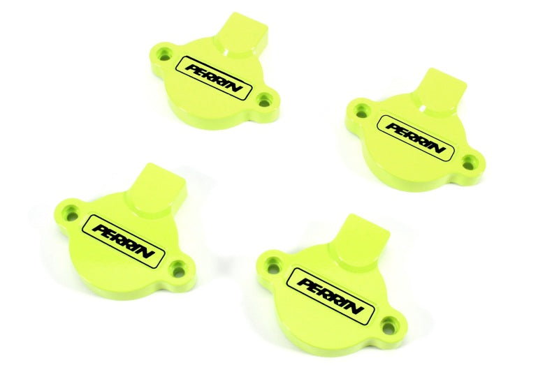 Perrin 15-22 WRX Cam Solenoid Cover - Neon Yellow - eliteracefab.com