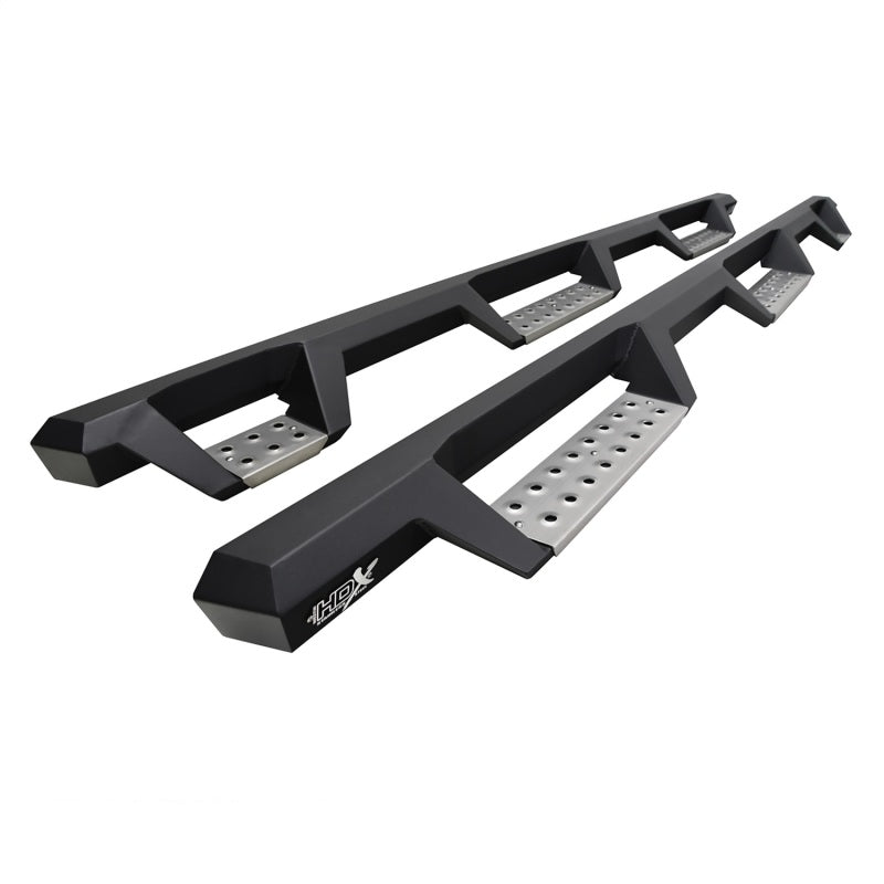 Westin 2020 Chevy Silverado 2500/3500 HDX Stainless Drop W2W Nerf Step Bars - Textured Black