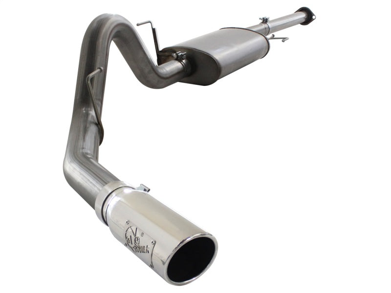 aFe MACHForce XP Exhausts Cat-Back SS 409 EXH Polished CB Ford F-150 11-12 V6-3.5L (tt) aFe