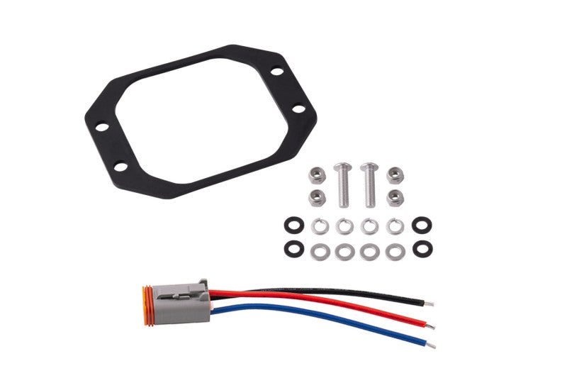 Diode Dynamics SS3 Backlit Flush Mounting Kit ((Single))