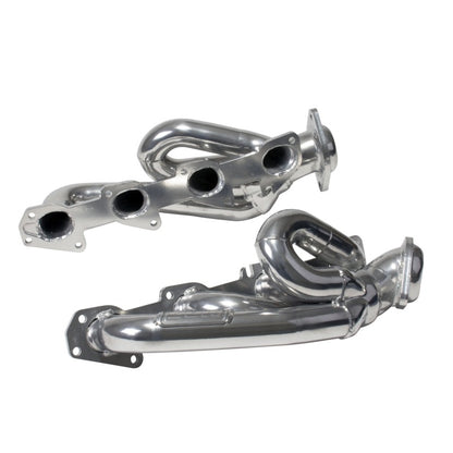 BBK 09-18 Dodge Ram 5.7L Hemi Shorty Tuned Length Exhaust Headers - 1-3/4 Silver Ceramic - eliteracefab.com