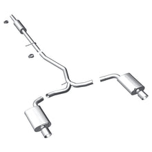 Load image into Gallery viewer, MagnaFlow 11-13 Ford Explorer V6 3.5L SS Catback Exhaust Dual Split Rear Exit w/ 3.5in SS Tips - eliteracefab.com