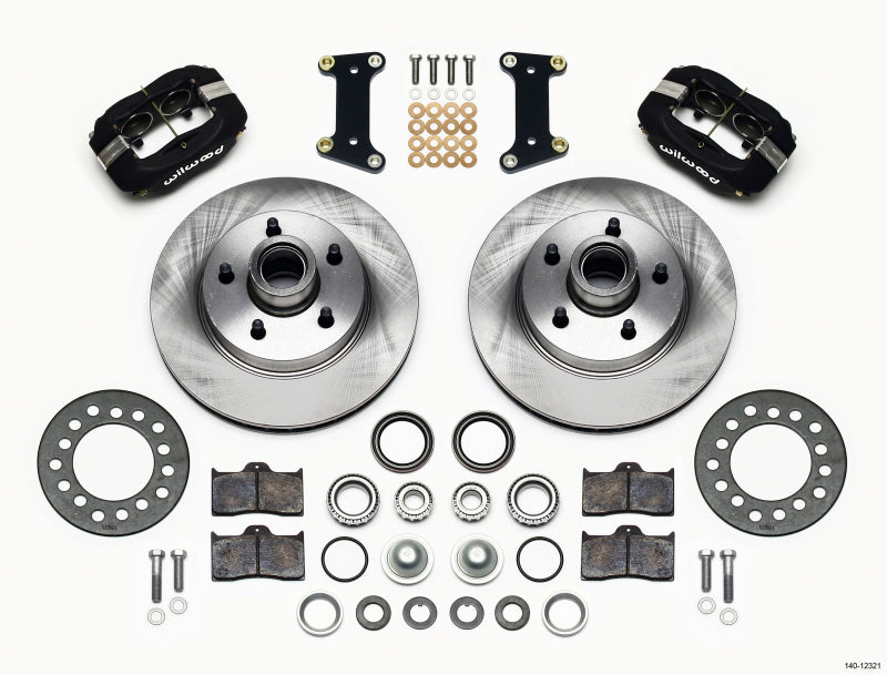 Wilwood Forged Dynalite Front Kit 11.88in 1 PC Rotor&Hub Buick 1941-1956 Wilwood