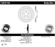 Load image into Gallery viewer, CENTRIC 16 FOCUS RS FRONT PREMIUM HIGH-CARBON ROTOR, 125.61124 - eliteracefab.com