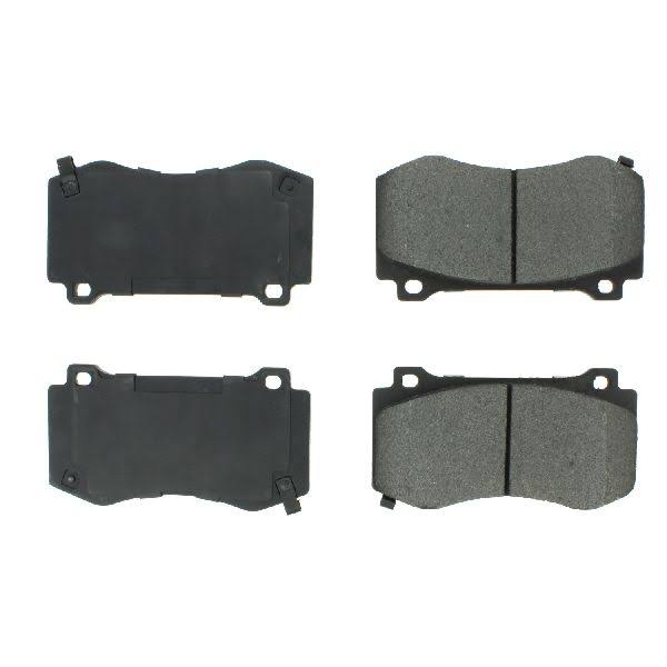 POSIQUIET 06-08 GRAND CHEROKEE SRT-8 / 08 CHALLENGER SRT-8 DELUXE PLUS FRONT BRAKE BRAKE PADS, 104.11490 - eliteracefab.com