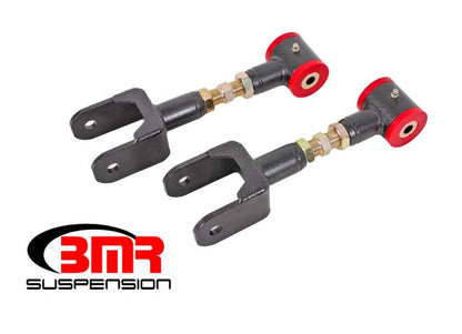 BMR UPPER CONTROL ARMS ON-CAR ADJ POLY BUSHINGS BLACK (79-04 MUSTANG) - eliteracefab.com