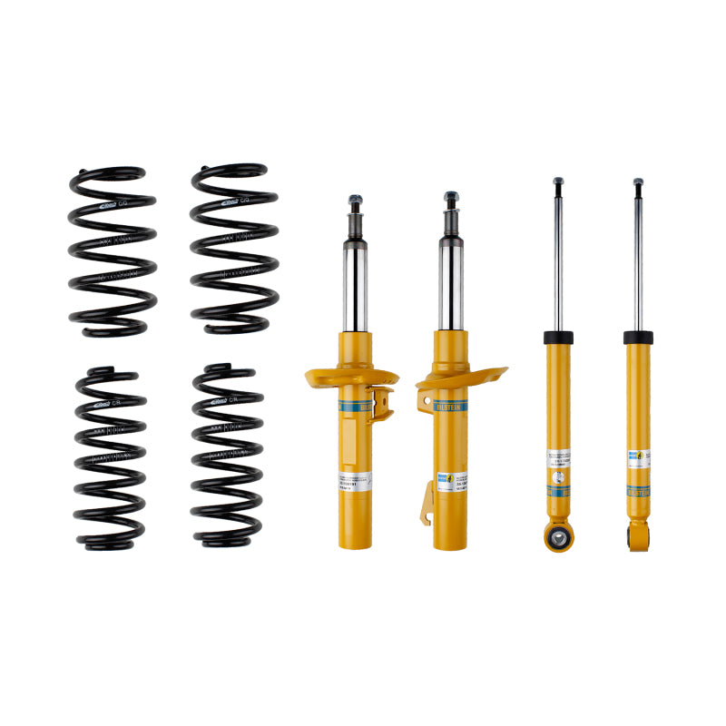 Bilstein B12 (Pro-Kit) 05-10 Volkswagen Jetta (All) Front & Rear Complete Suspension Kit - eliteracefab.com