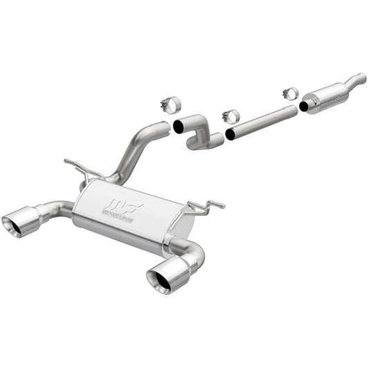MagnaFlow 2018 Jeep Wrangler L4-2.0L 3in 409SS Cat-Back Exhaust System w/Dual Split Rear Exit Magnaflow
