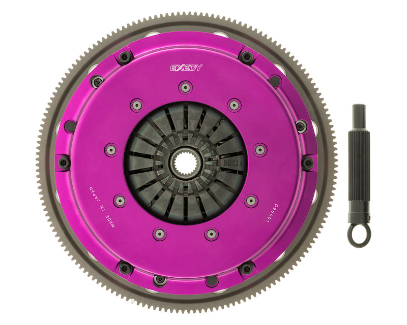 Exedy 2011-2016 Ford Mustang V8 Hyper Single Clutch Sprung Center Disc Push Type Cover - eliteracefab.com