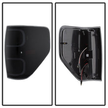 Load image into Gallery viewer, xTune Ford F150 09-14 LED Tail Lights - Black ALT-ON-FF15009-LBLED-BSM - eliteracefab.com