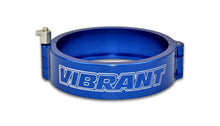 Load image into Gallery viewer, Vibrant 2.5in HD Quick Release Clamp w/Pin - Anodized Blue - eliteracefab.com