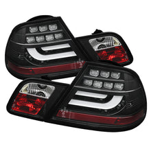 Load image into Gallery viewer, Spyder BMW E46 00-03 2Dr Coupe Light Bar LED Tail Lights Blk ALT-YD-BE4600-LBLED-BK - eliteracefab.com