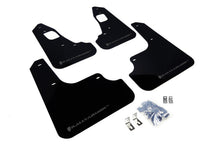 Load image into Gallery viewer, Rally Armor UR Mudflaps Urethane - Mitsubishi Evo X 2008-2015 - Black/Grey - eliteracefab.com