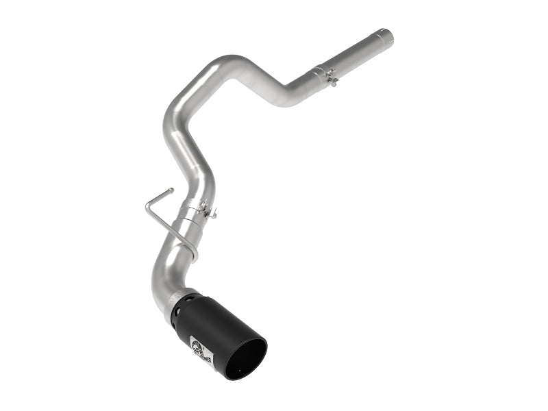 aFe LARGE BORE HD 3in 409-SS DPF-Back Exhaust w/Black Tip 14-18 RAM 1500 EcoDiesel V6-3.0L (td) aFe