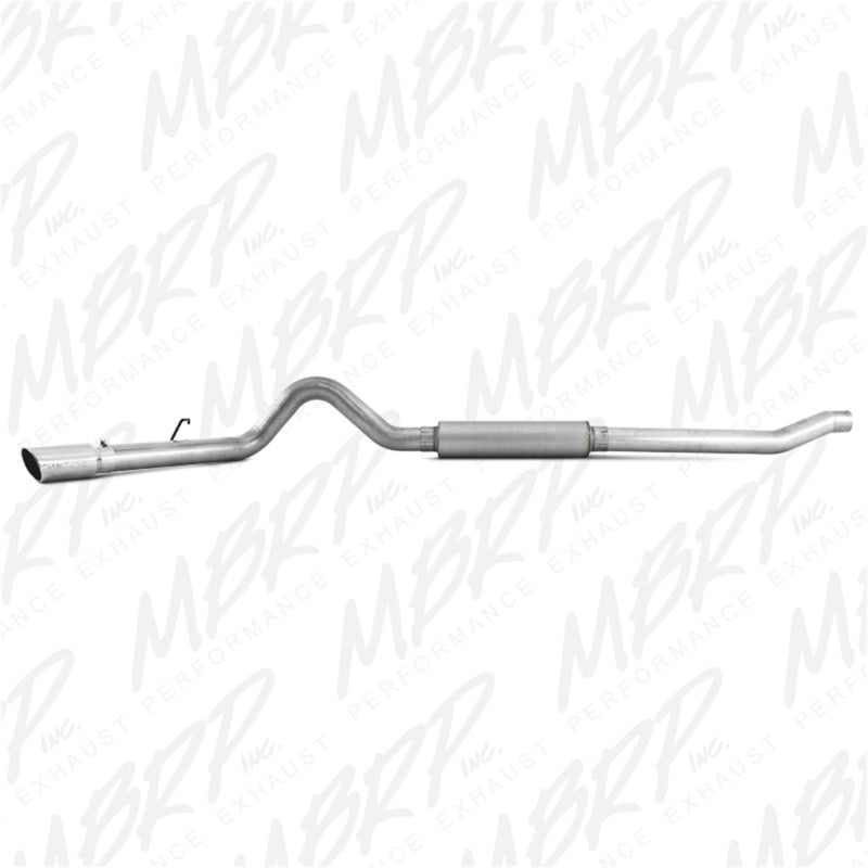 MBRP 2003-2007 Ford F-250/350 6.0L EC/CC Cat Back Single Side (Stock Cat) - eliteracefab.com