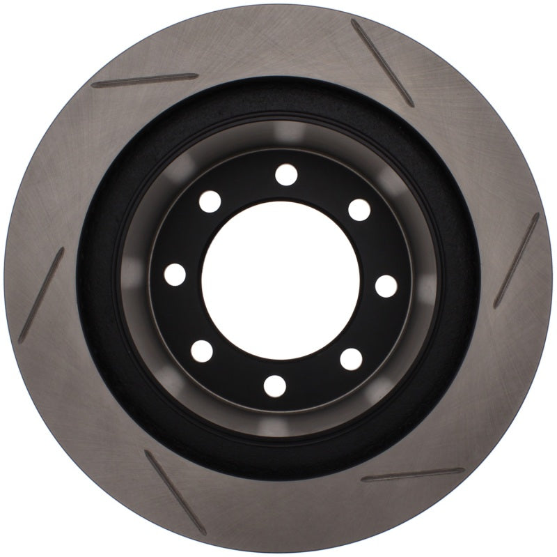 STOPTECH POWER SLOT 06-08 DODGE RAM 1500/03-08 RAM 2500/3500 ALL 2WD/4WD REAR RIGHT SLOTTED ROTOR, 126.67062SR - eliteracefab.com