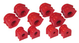 Prothane 06+ Honda Civic Front/Rear Sway Bar Bushing Kit - Red