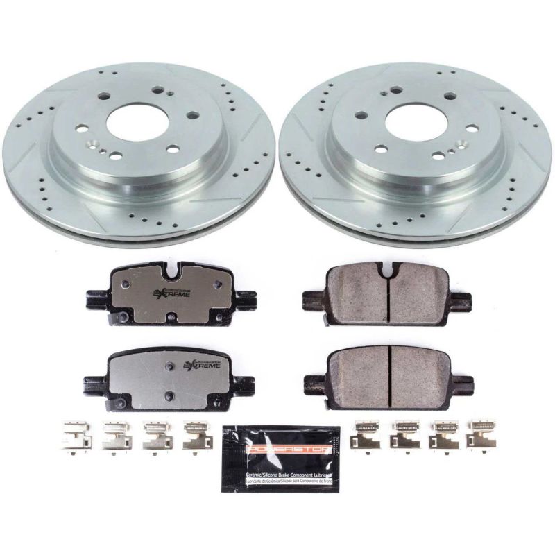 Power Stop 2019 Chevrolet Silverado 1500 Rear Z36 Truck & Tow Brake Kit - eliteracefab.com