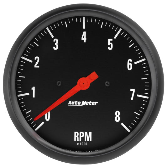 Autometer Z Series 5in. In-Dash 0-8K RPM Tachometer Gauge 2677