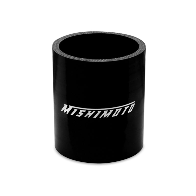 Mishimoto 2.25 Inch Black Straight Coupler - eliteracefab.com